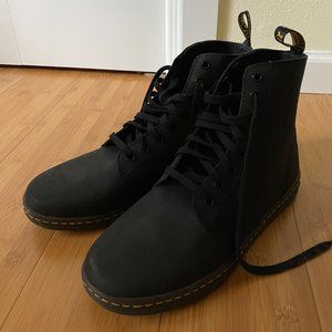 Dr. Marten TOBIAS Boots - DOCS Black Leather - Lightweight - Size 11 - Like new!